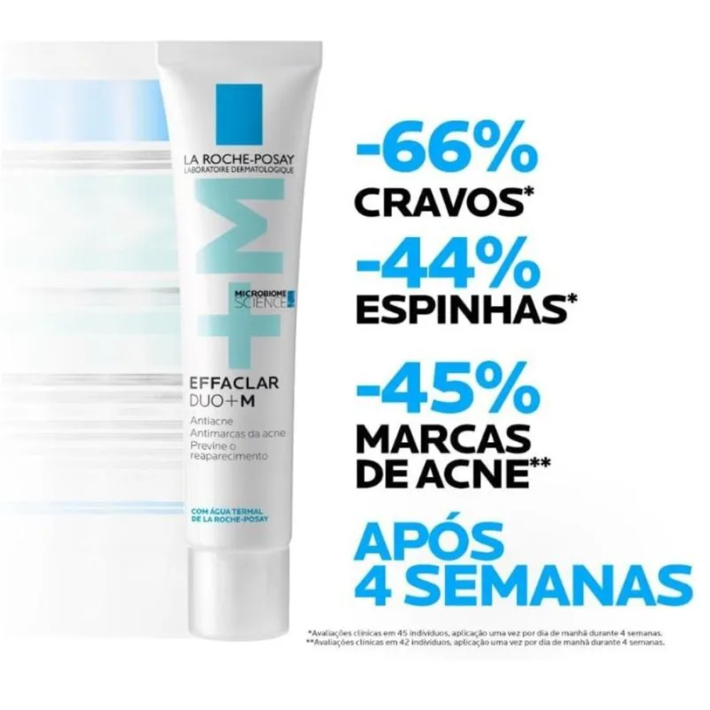 Effaclar Duo+M Creme Antiacne 40ml - La Roche-Posay