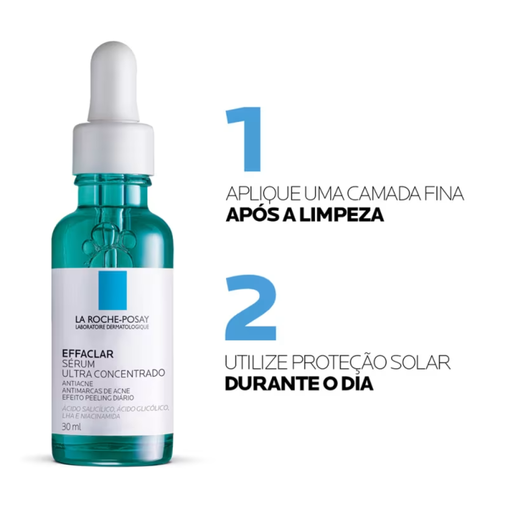 Effaclar Ultra Sérum Concentrado Antiacne 30ml - La Roche-Posay