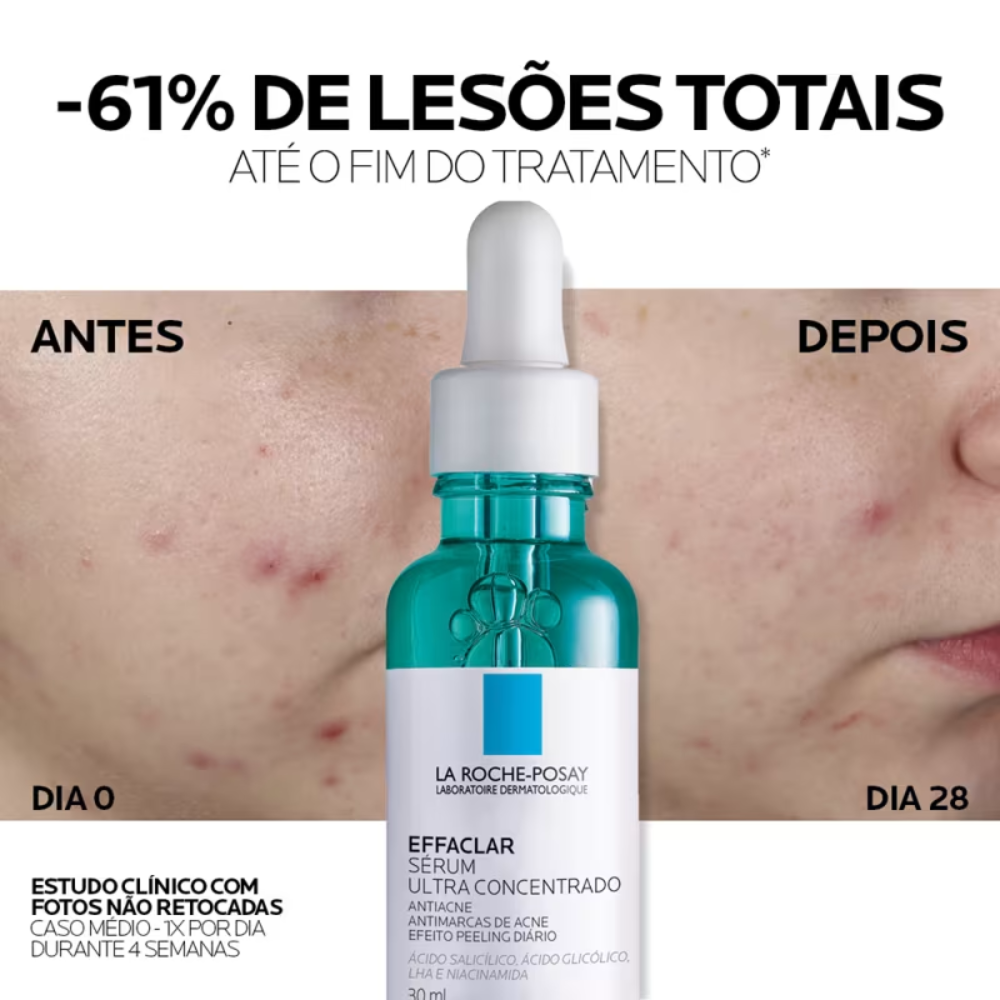 Effaclar Ultra Sérum Concentrado Antiacne 30ml - La Roche-Posay