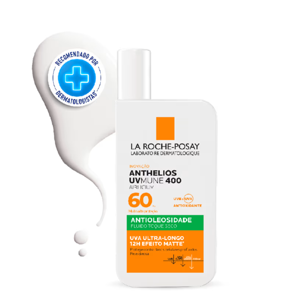Anthelios UVMune400 Airlicium FPS60 Protetor Solar Facial 40ml - La Roche-Posay