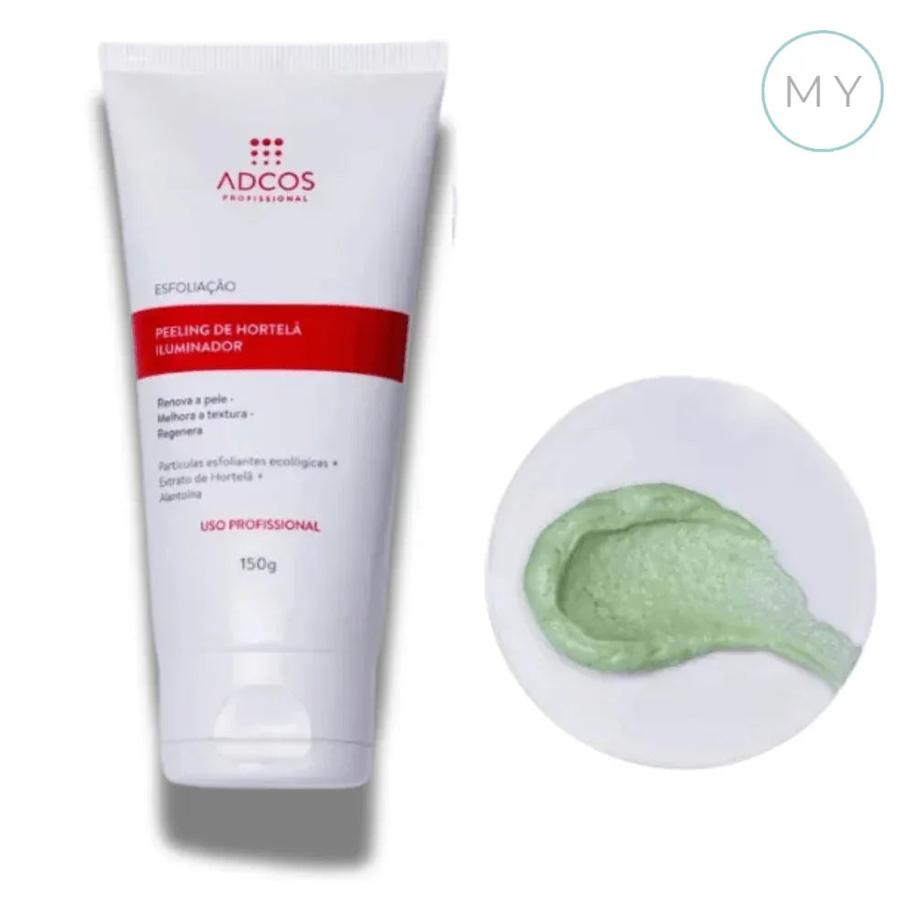 Peeling de Hortelã Iluminador Clean Solution 150g - Adcos