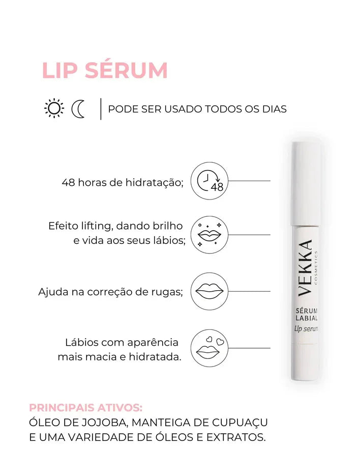 Lip Sérum - Sérum Labial - Vekka