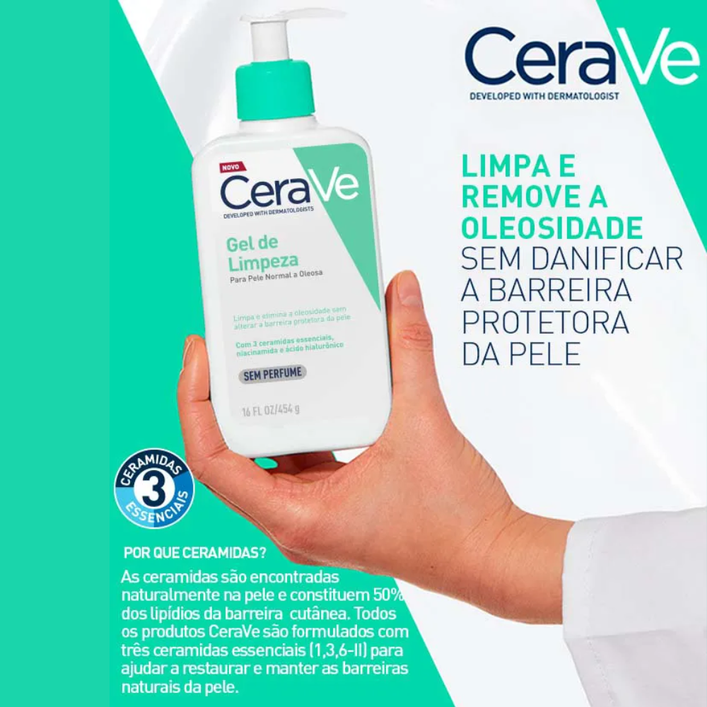 Gel de Limpeza 340g - CeraVe