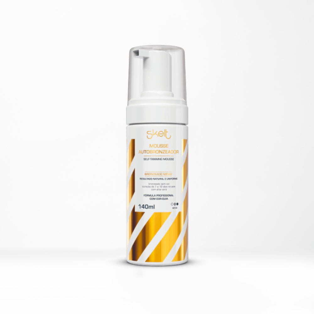 Mousse Autobronzeador 140ml - Skelt