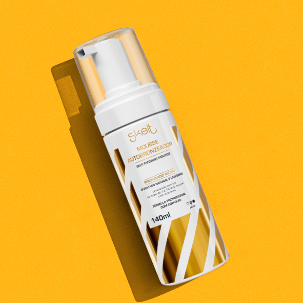 Mousse Autobronzeador 140ml - Skelt