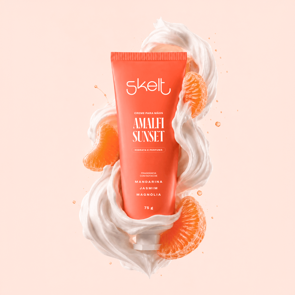 Creme para Mãos Amalfi Sunset 75g - Skelt