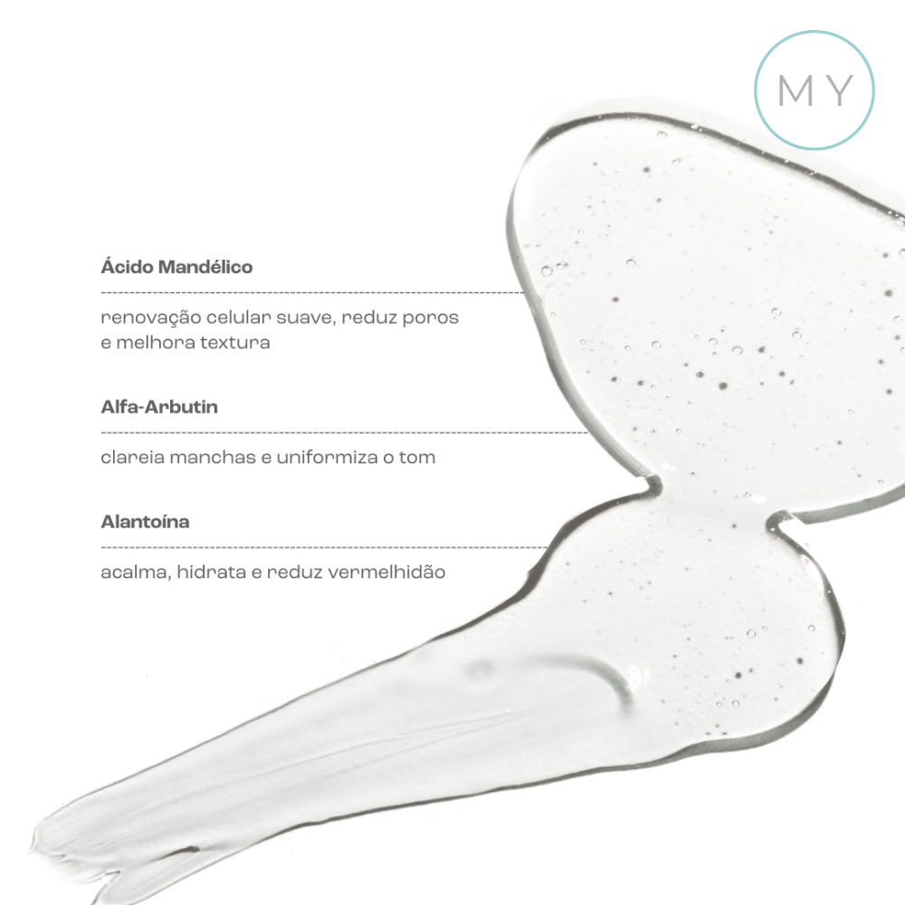 Ácido Mandélico Gel Clareador Antiacne 30g - Creamy