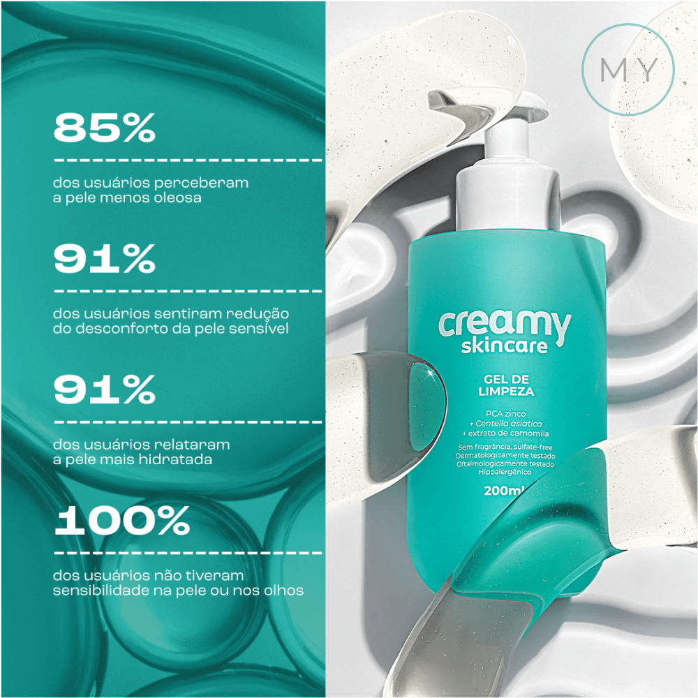 Gel de Limpeza 200ml - Creamy