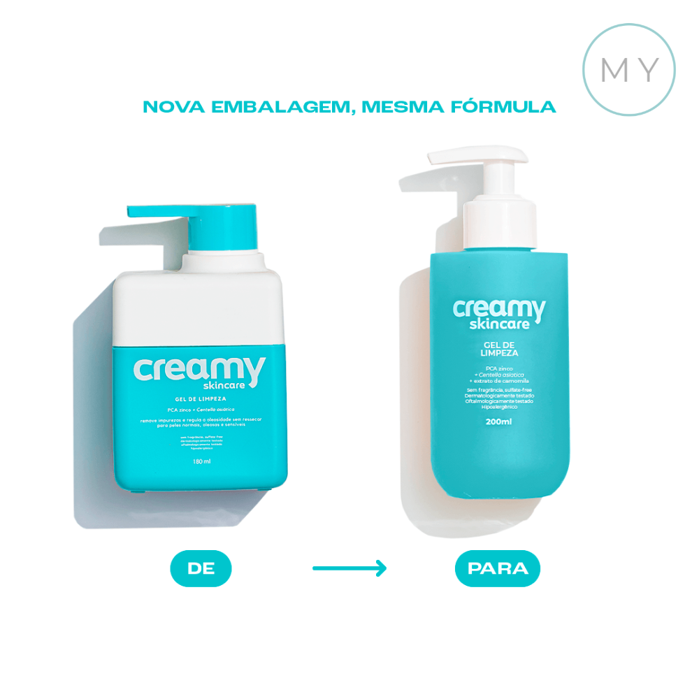 Gel de Limpeza 200ml - Creamy