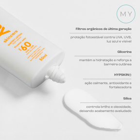 Protetor Solar Watery Lotion FPS 60 50ml - Creamy