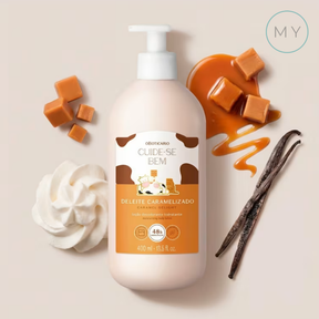 Combo Cuide-se Bem Deleite Caramelizado: Body Splash 200ml + Loção Corporal 400ml - Boticário