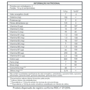 Nutri Cabelos, Pele e Unhas 60 cápsulas - Adcos